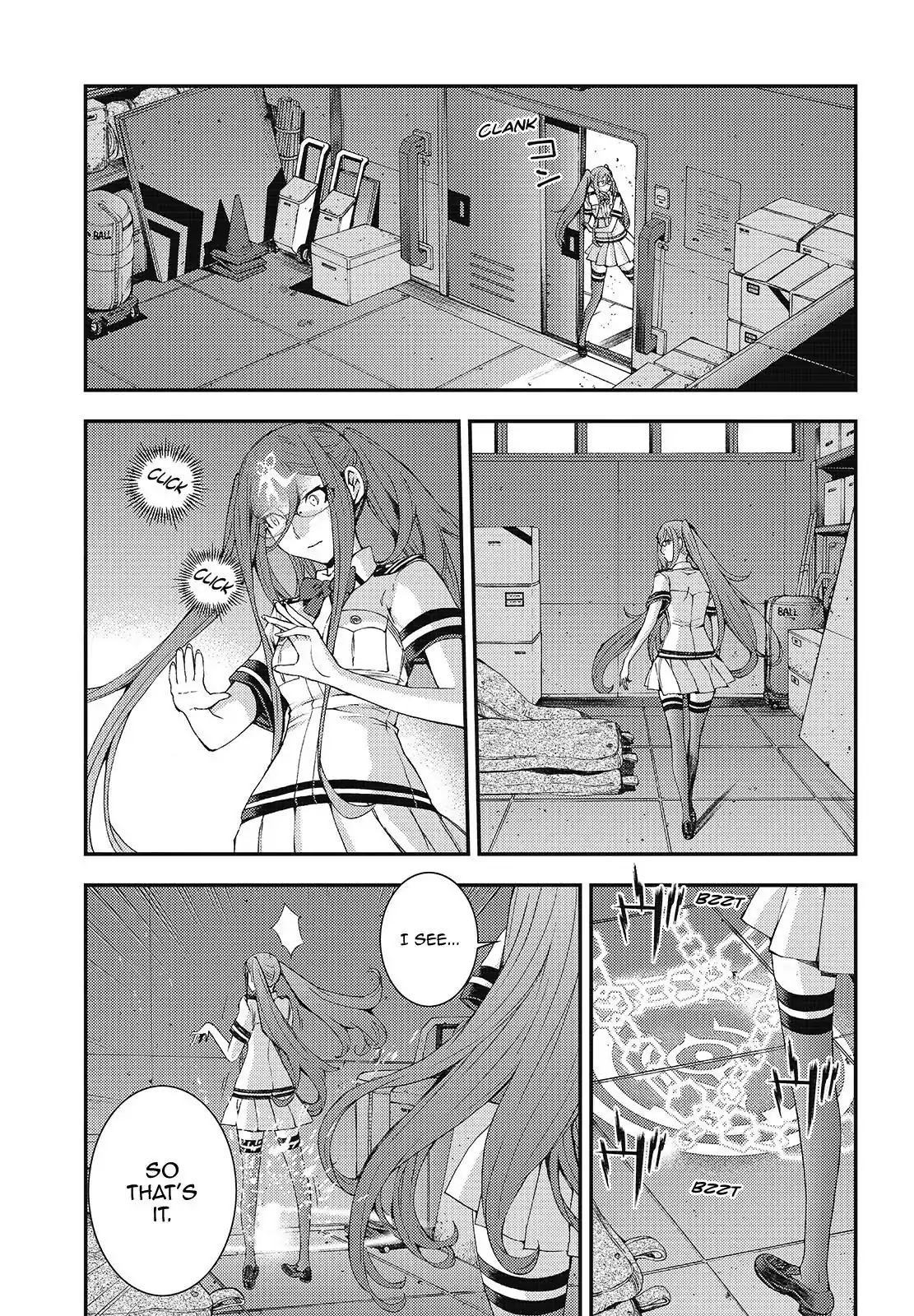 Aoki Hagane no Arpeggio Chapter 102 page 9 - Chapter 102