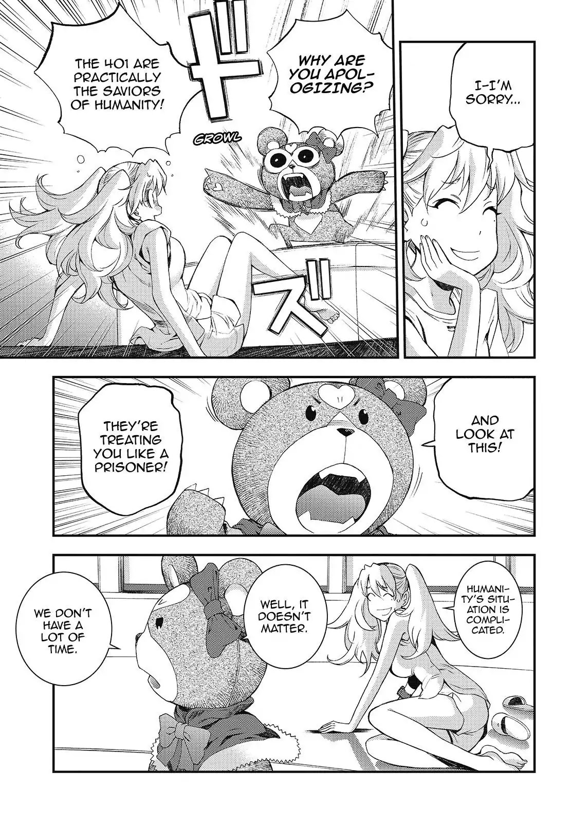 Aoki Hagane no Arpeggio Chapter 103 page 15 - Chapter 103