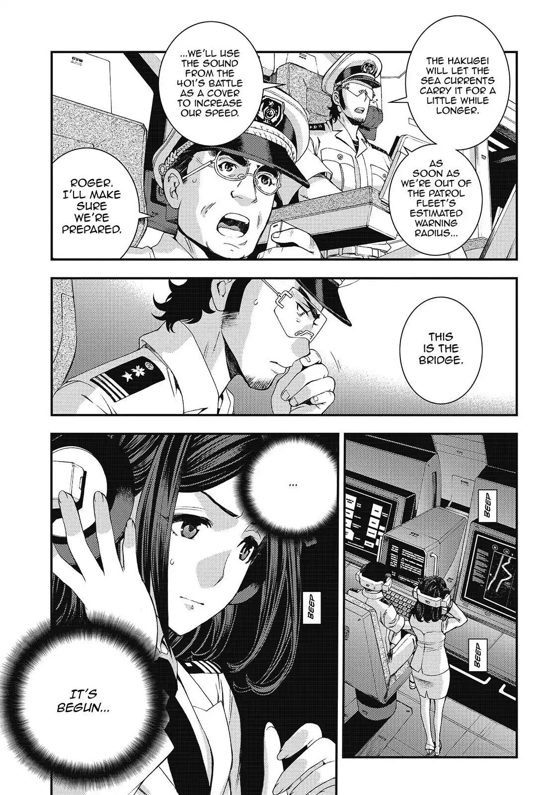 Aoki Hagane no Arpeggio Chapter 104 page 19 - Chapter 104