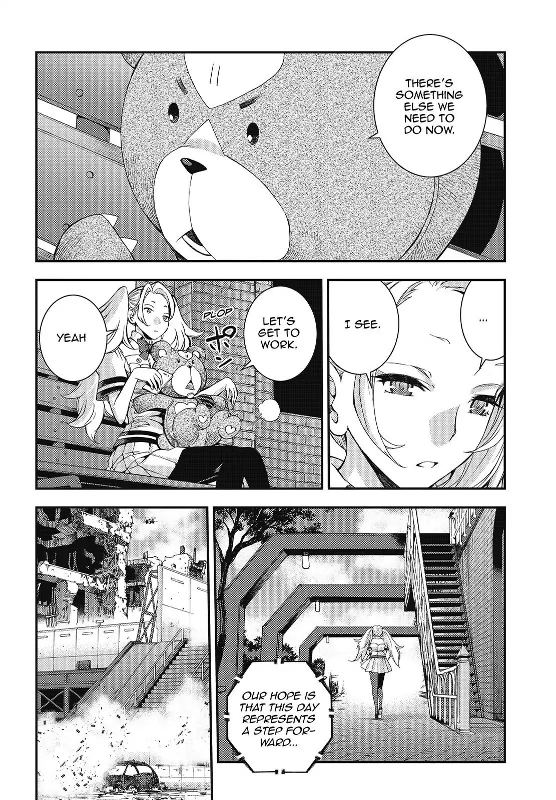 Aoki Hagane no Arpeggio Chapter 104 page 24 - Chapter 104