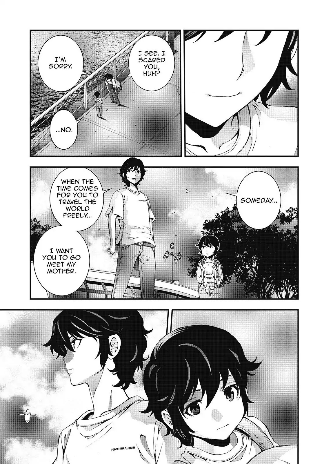 Aoki Hagane no Arpeggio Chapter 105 page 9 - Chapter 105