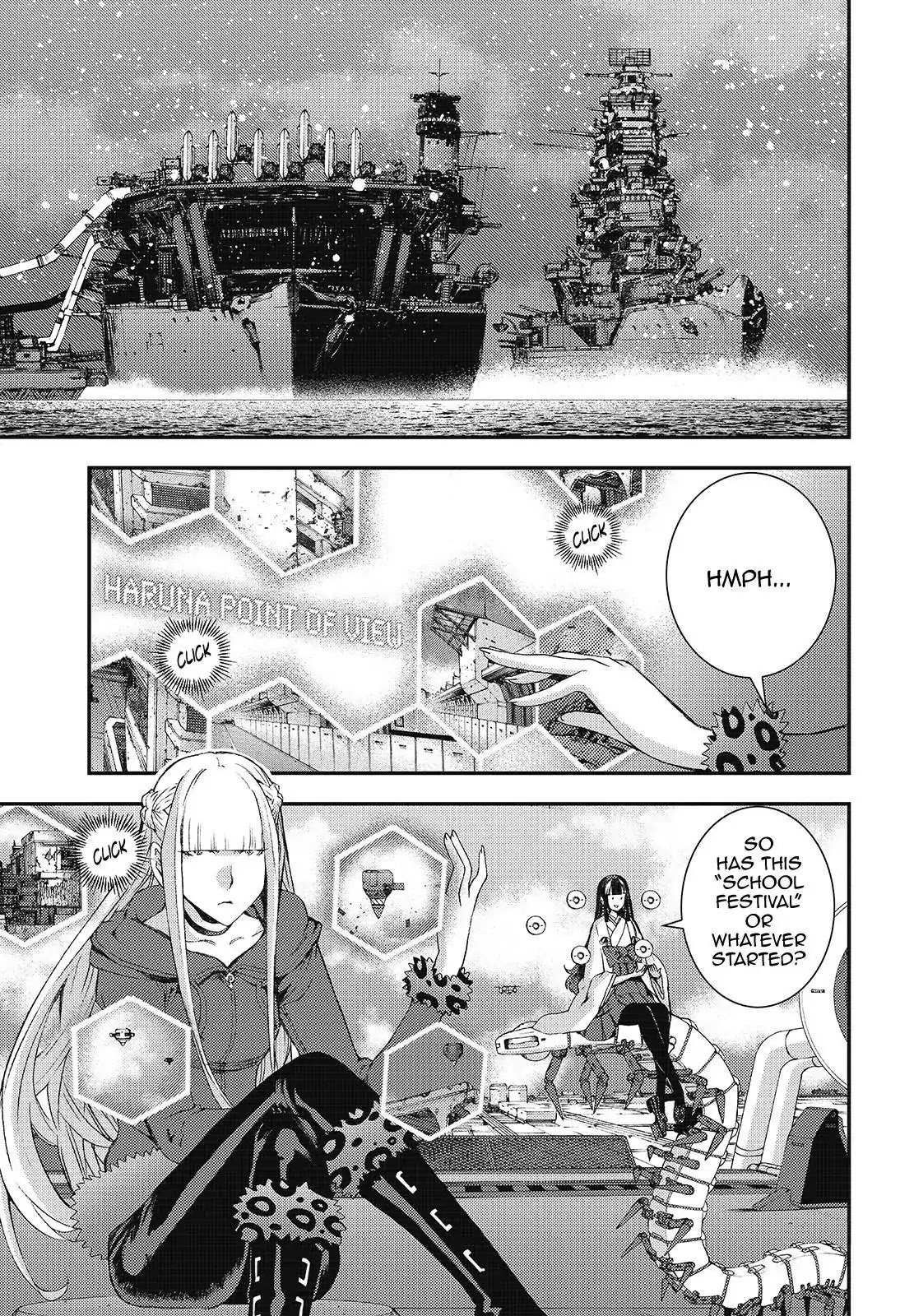 Aoki Hagane no Arpeggio Chapter 107 page 1 - Chapter 107