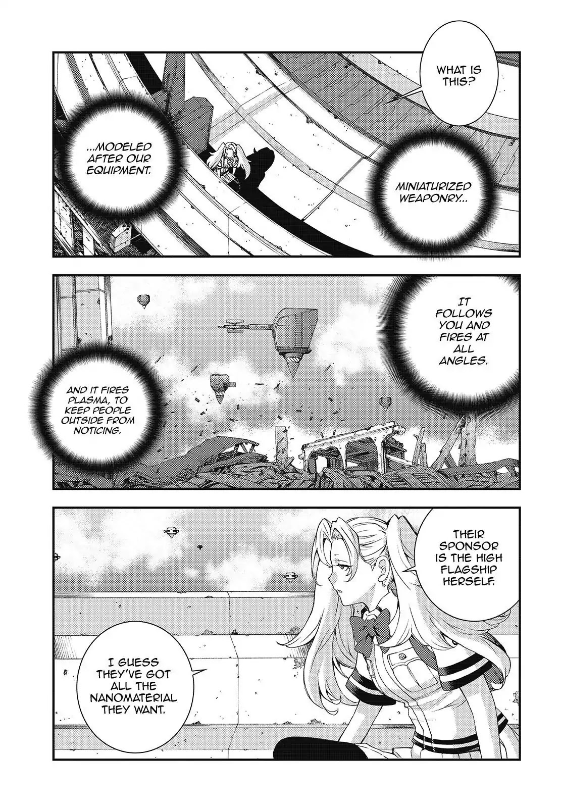 Aoki Hagane no Arpeggio Chapter 107 page 11 - Chapter 107