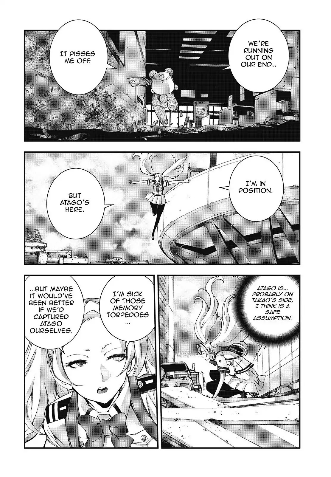 Aoki Hagane no Arpeggio Chapter 107 page 12 - Chapter 107