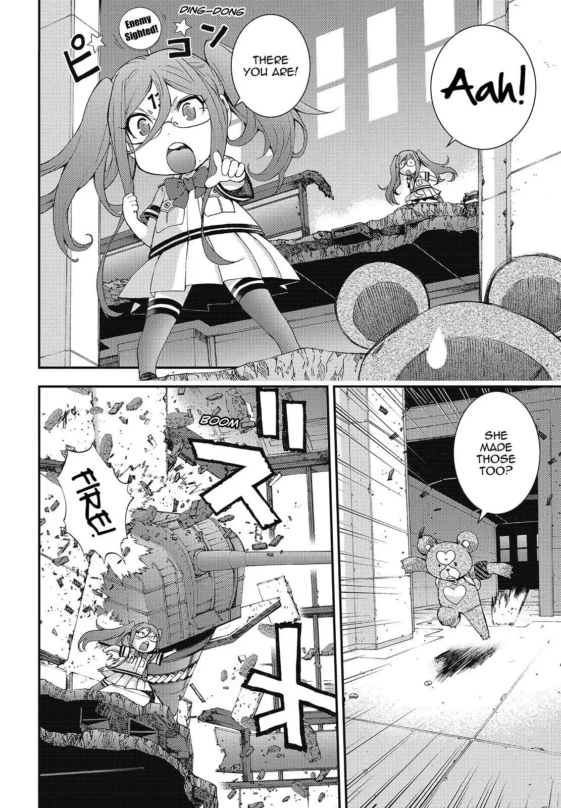 Aoki Hagane no Arpeggio Chapter 107 page 14 - Chapter 107