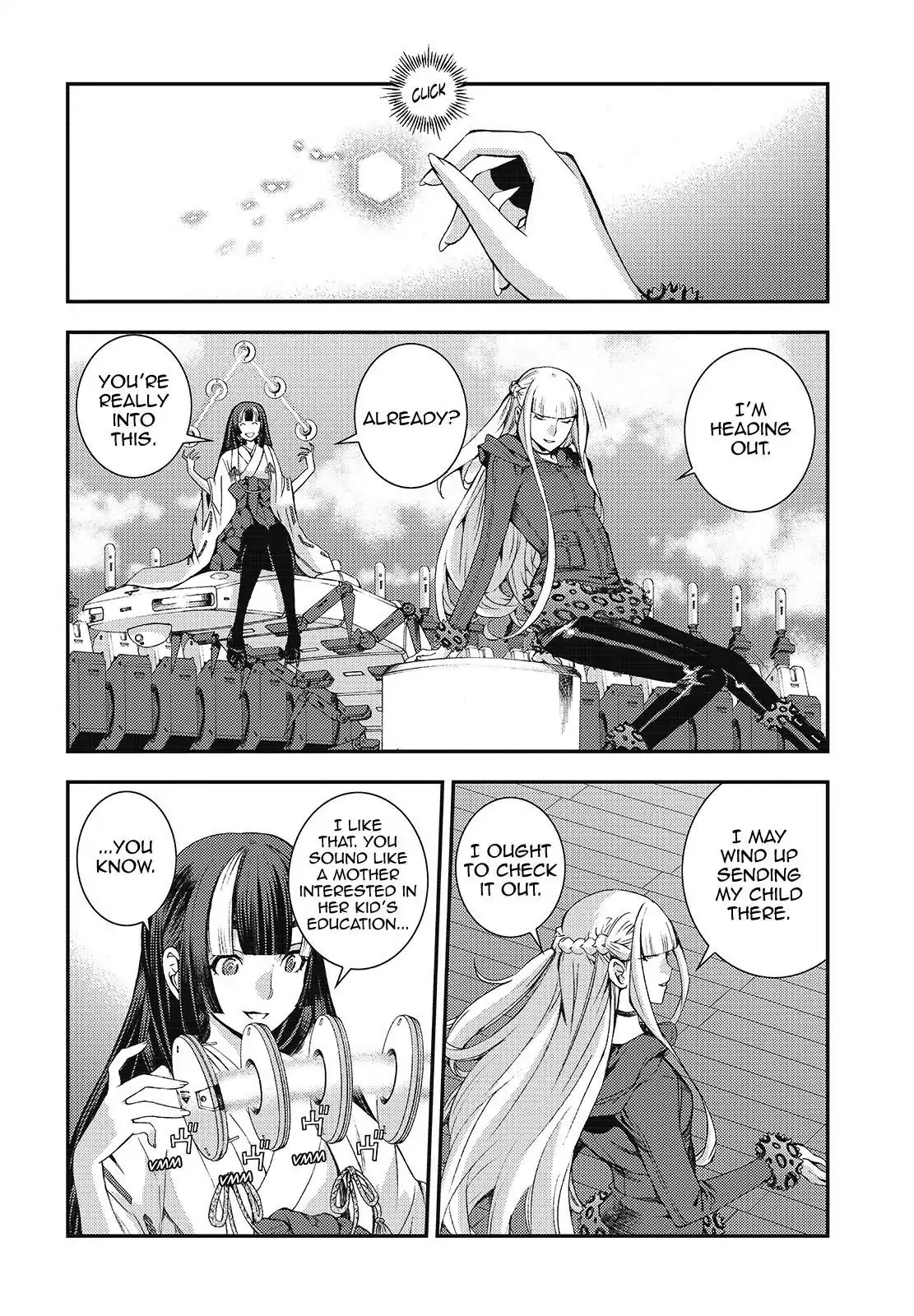 Aoki Hagane no Arpeggio Chapter 107 page 2 - Chapter 107