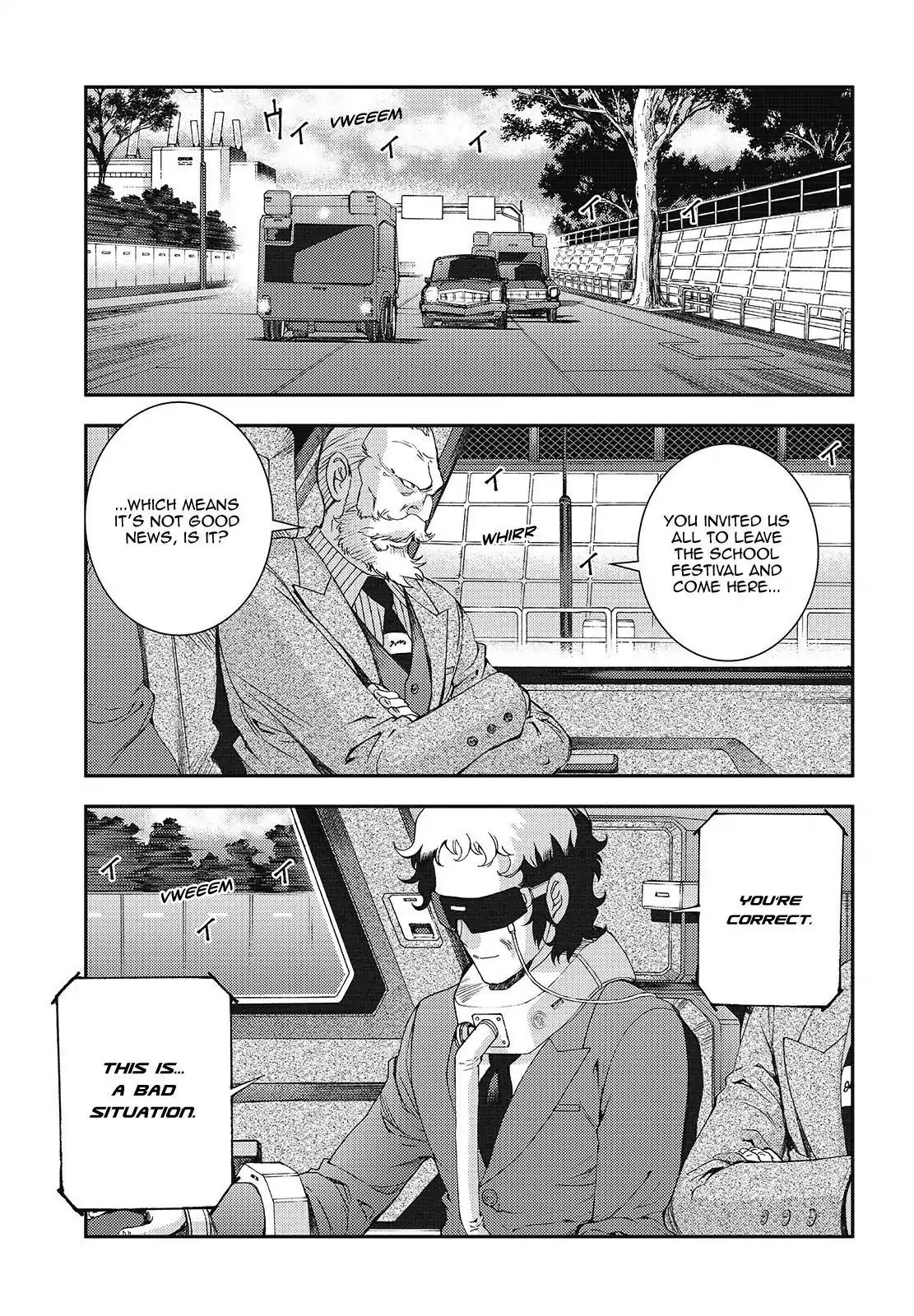 Aoki Hagane no Arpeggio Chapter 108 page 11 - Chapter 108