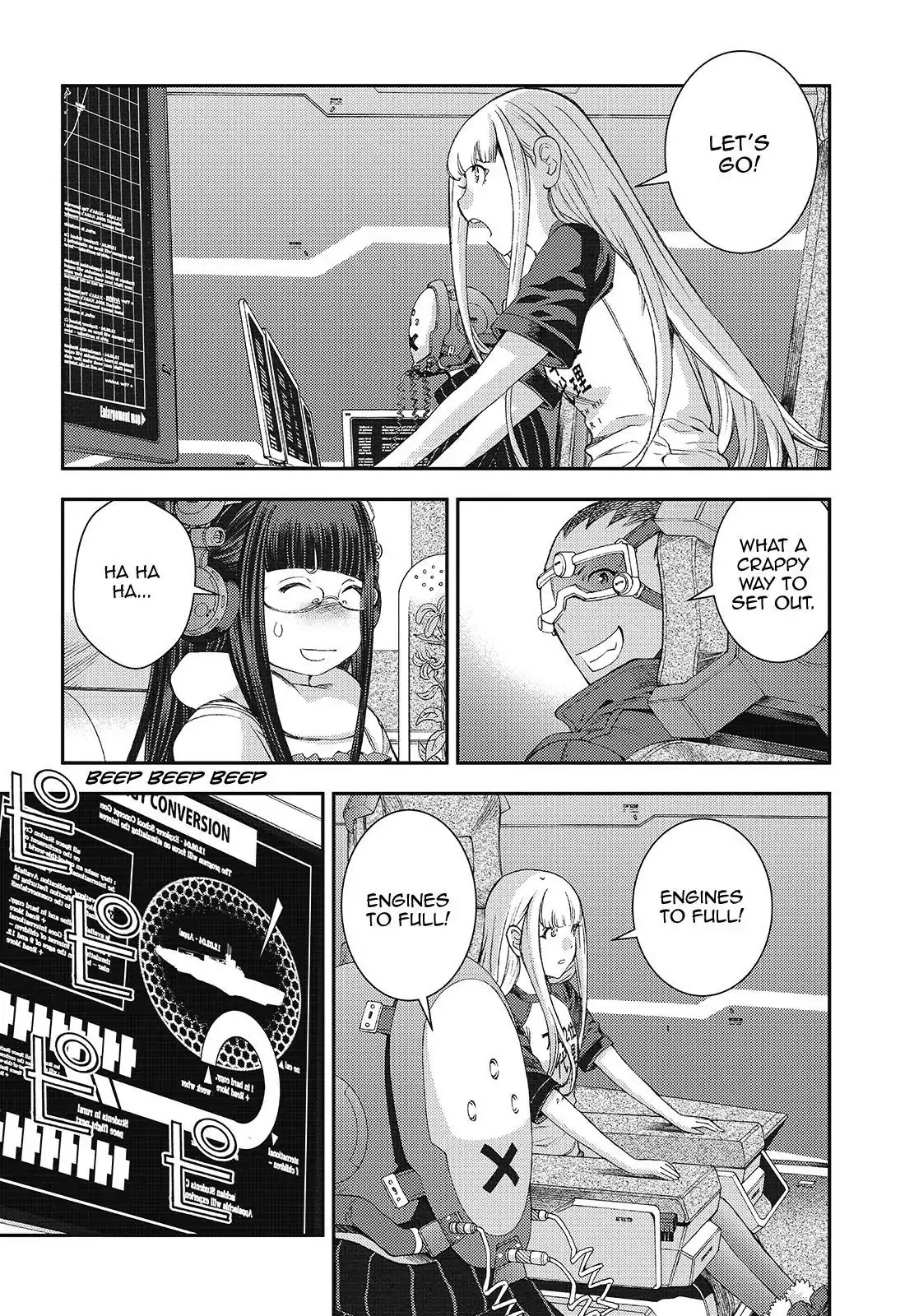 Aoki Hagane no Arpeggio Chapter 108 page 28 - Chapter 108