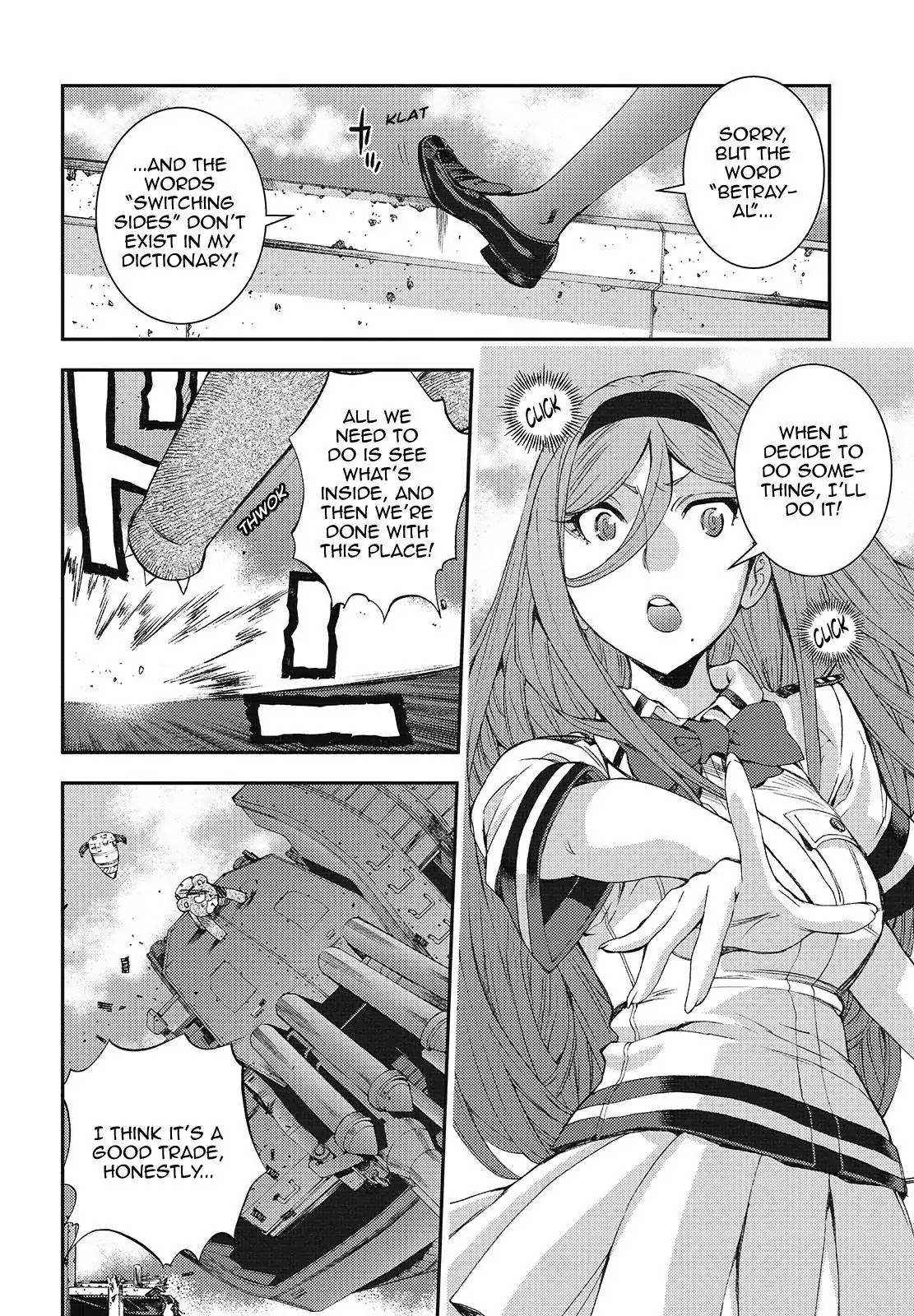 Aoki Hagane no Arpeggio Chapter 108 page 4 - Chapter 108