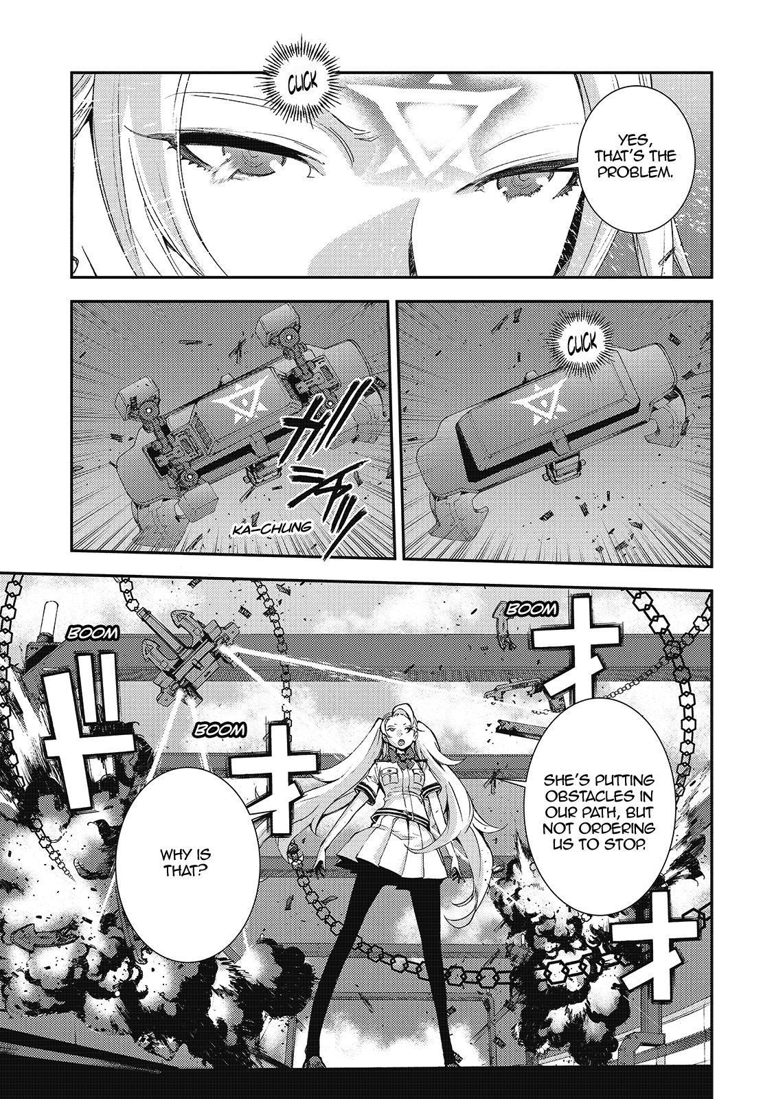 Aoki Hagane no Arpeggio Chapter 110 page 13 - Chapter 110