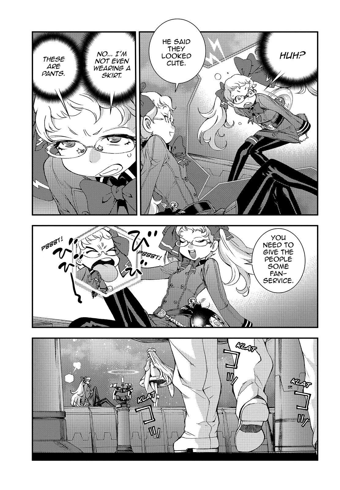 Aoki Hagane no Arpeggio Chapter 111 page 11 - Chapter 111
