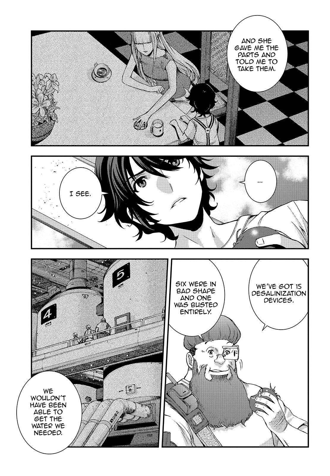 Aoki Hagane no Arpeggio Chapter 111 page 21 - Chapter 111
