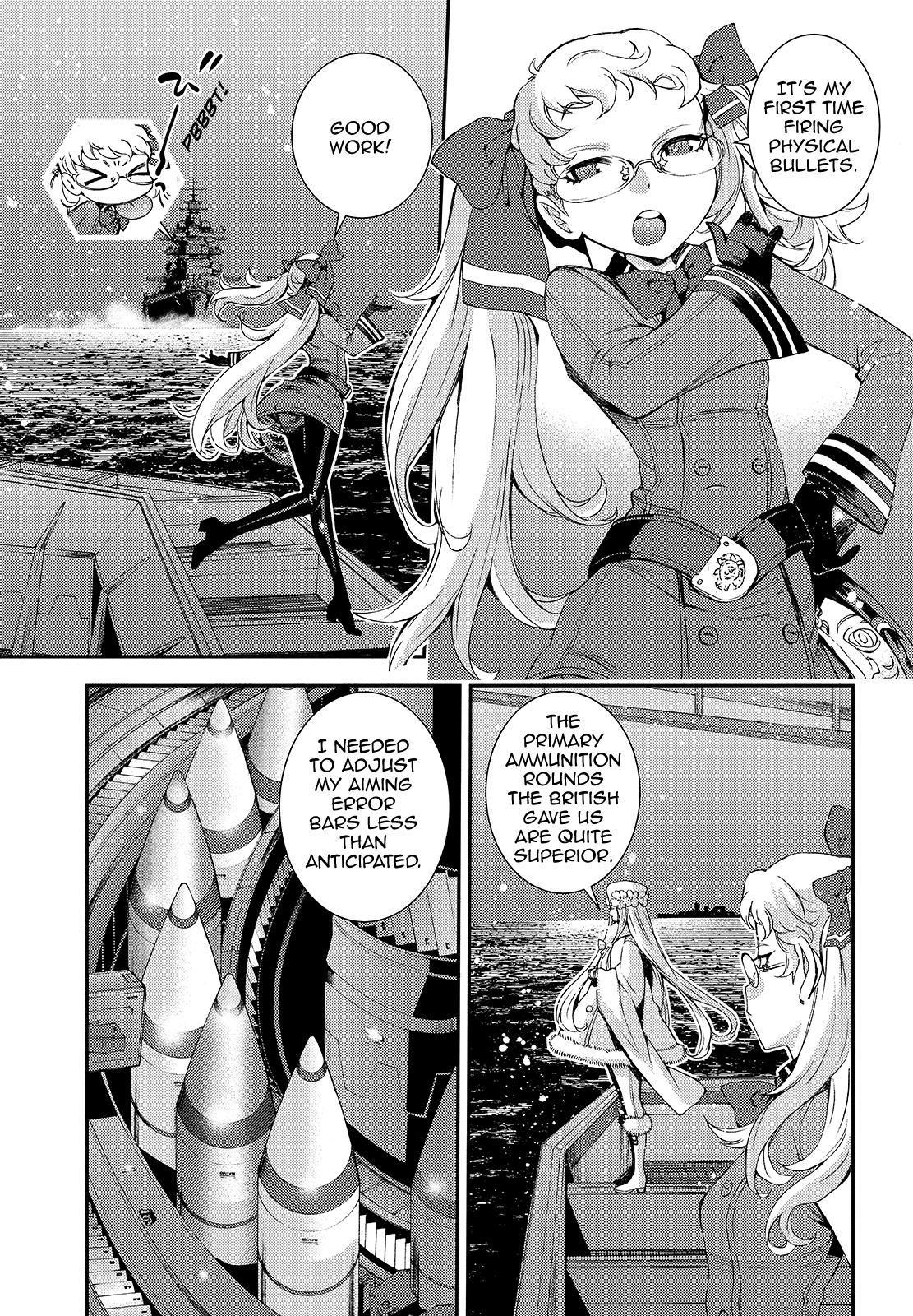 Aoki Hagane no Arpeggio Chapter 111 page 5 - Chapter 111