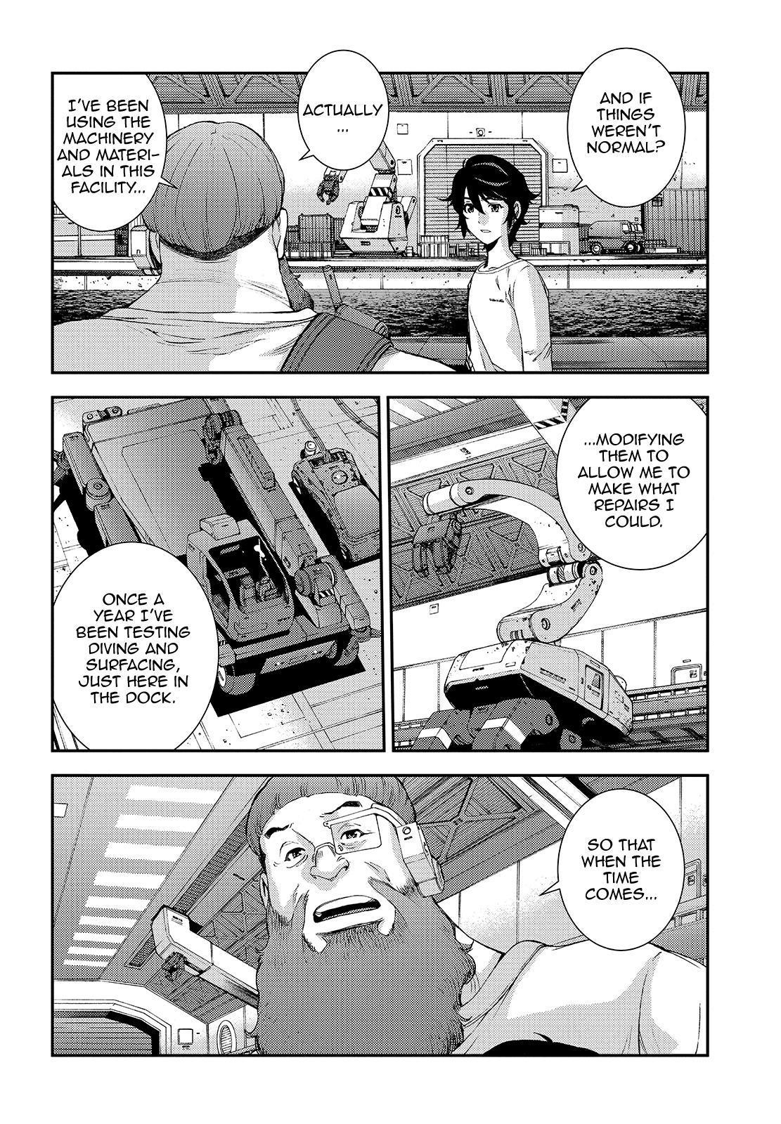 Aoki Hagane no Arpeggio Chapter 112 page 10 - Chapter 112