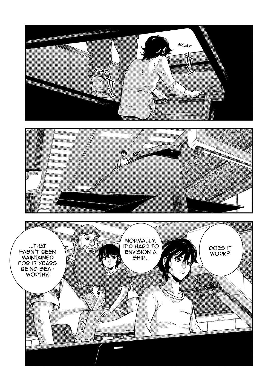 Aoki Hagane no Arpeggio Chapter 112 page 9 - Chapter 112