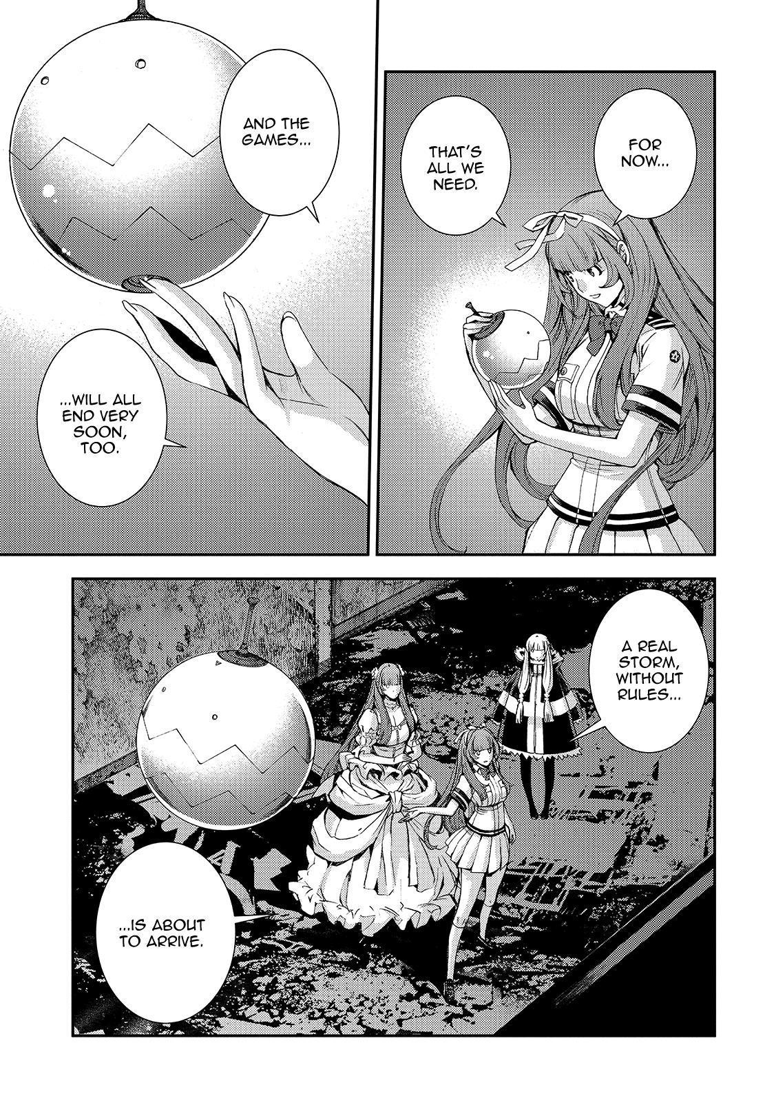 Aoki Hagane no Arpeggio Chapter 113 page 3 - Chapter 113