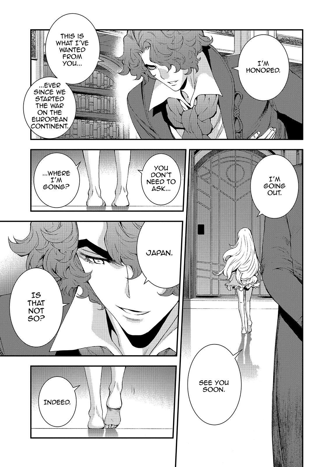 Aoki Hagane no Arpeggio Chapter 114 page 21 - Chapter 114
