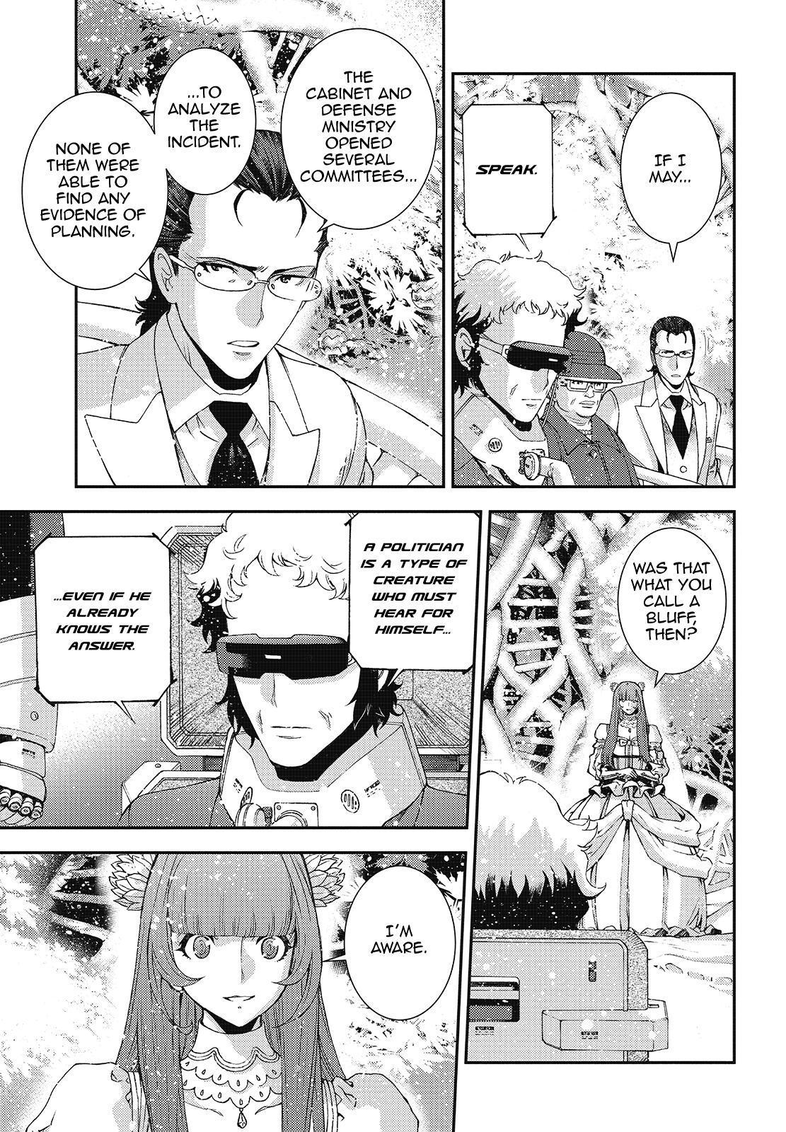 Aoki Hagane no Arpeggio Chapter 116 page 15 - Chapter 116