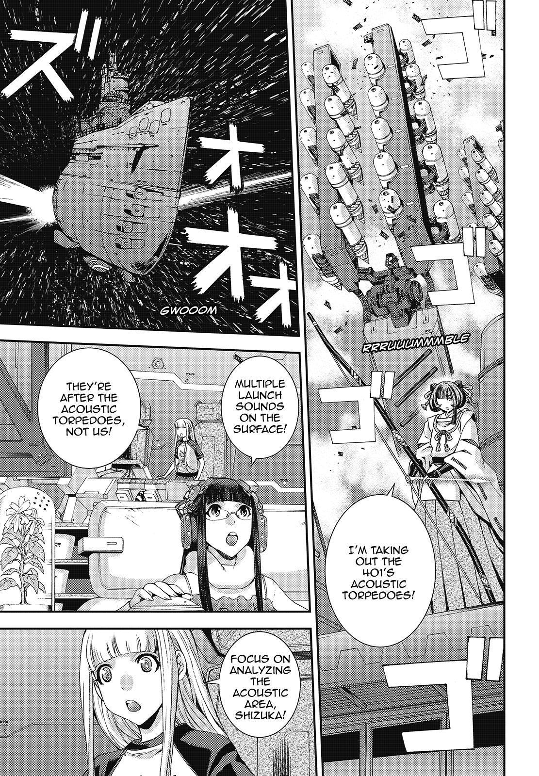 Aoki Hagane no Arpeggio Chapter 118 page 3 - Chapter 118