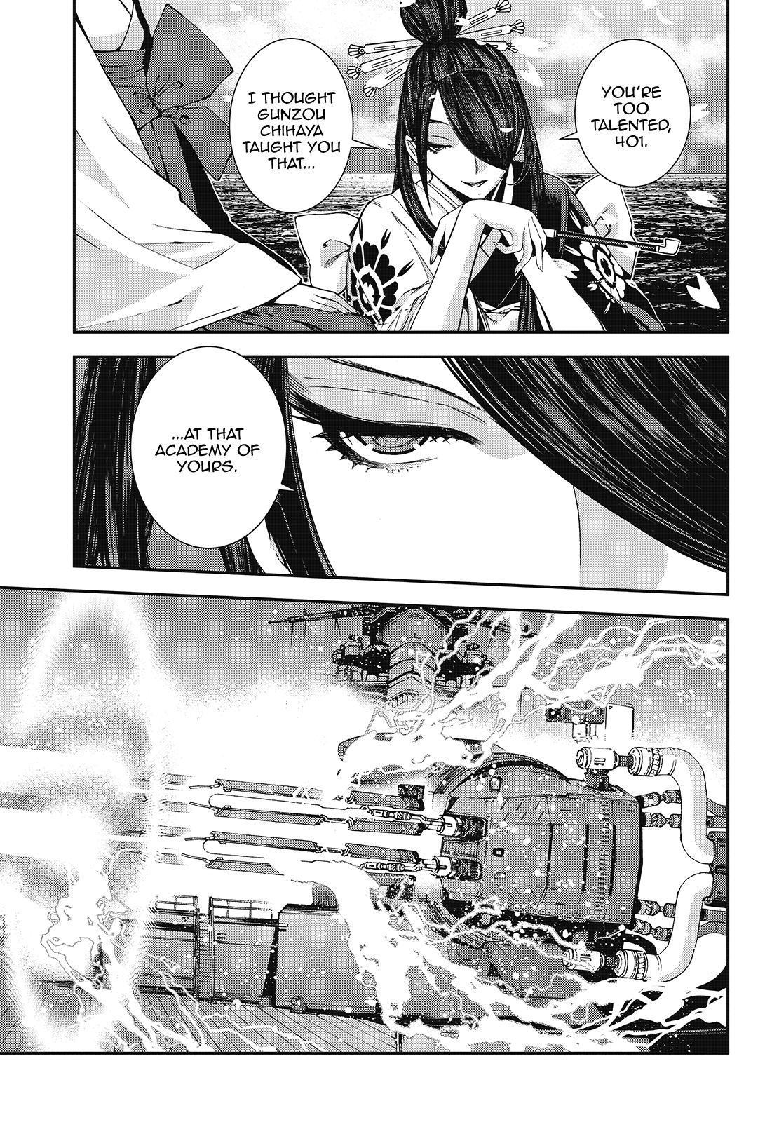 Aoki Hagane no Arpeggio Chapter 118 page 35 - Chapter 118