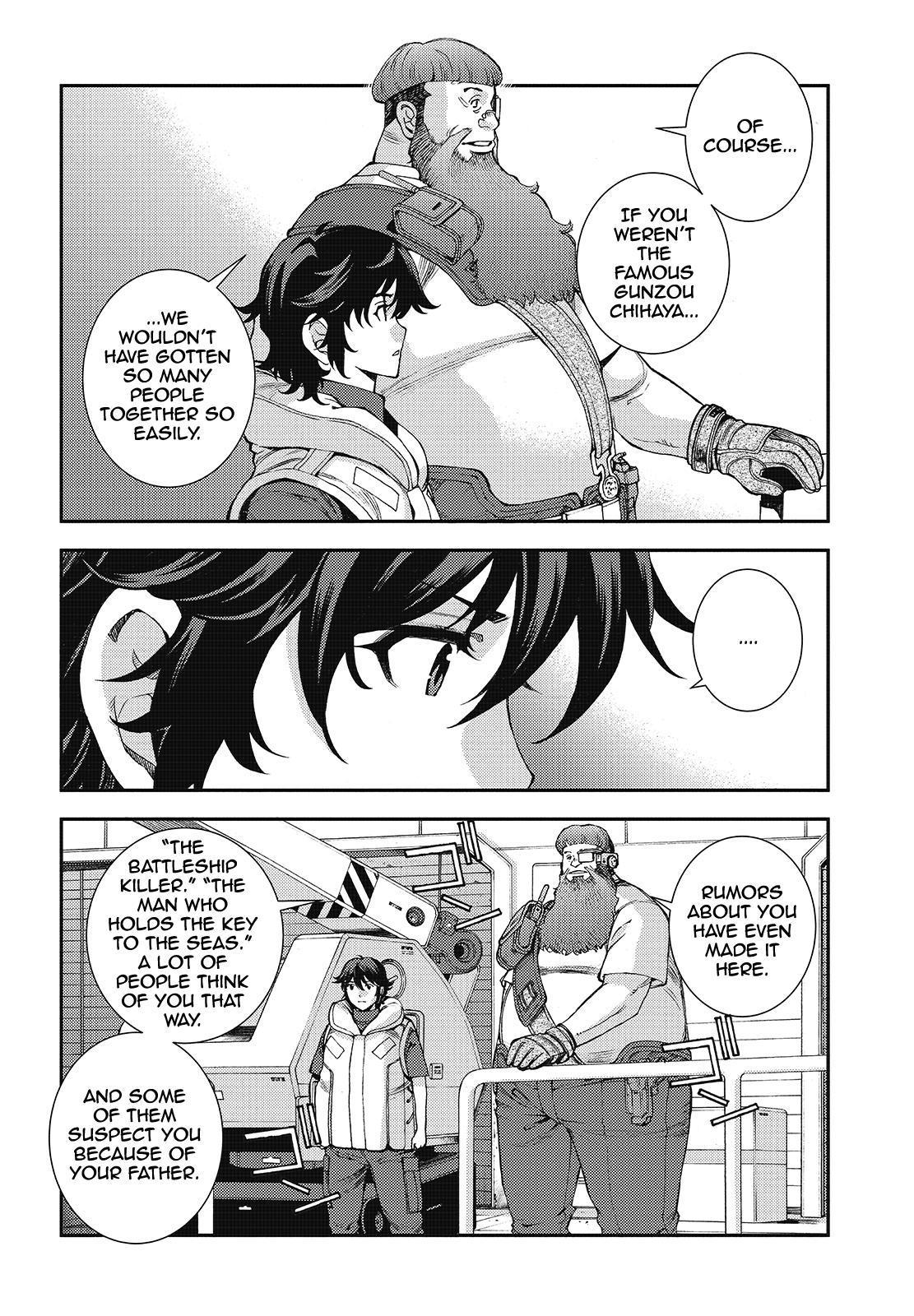 Aoki Hagane no Arpeggio Chapter 119 page 10 - Chapter 119