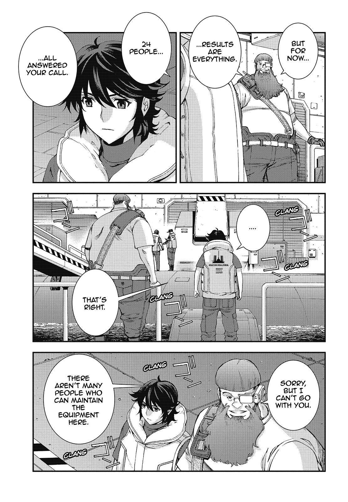 Aoki Hagane no Arpeggio Chapter 119 page 11 - Chapter 119