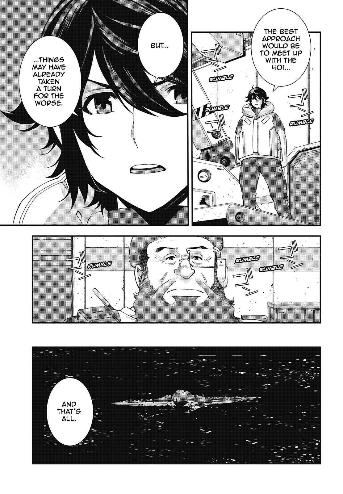 Aoki Hagane no Arpeggio Chapter 119 page 13 - Chapter 119