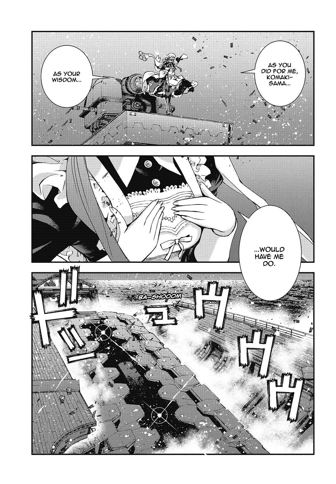 Aoki Hagane no Arpeggio Chapter 119 page 35 - Chapter 119
