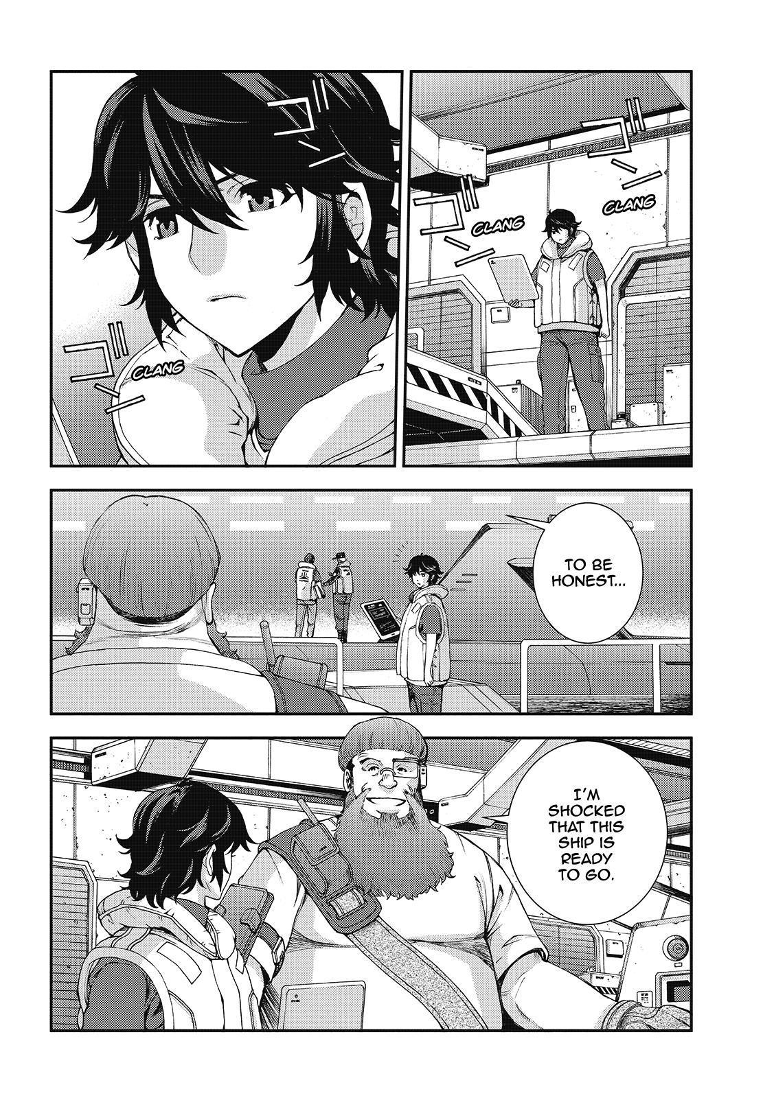 Aoki Hagane no Arpeggio Chapter 119 page 8 - Chapter 119