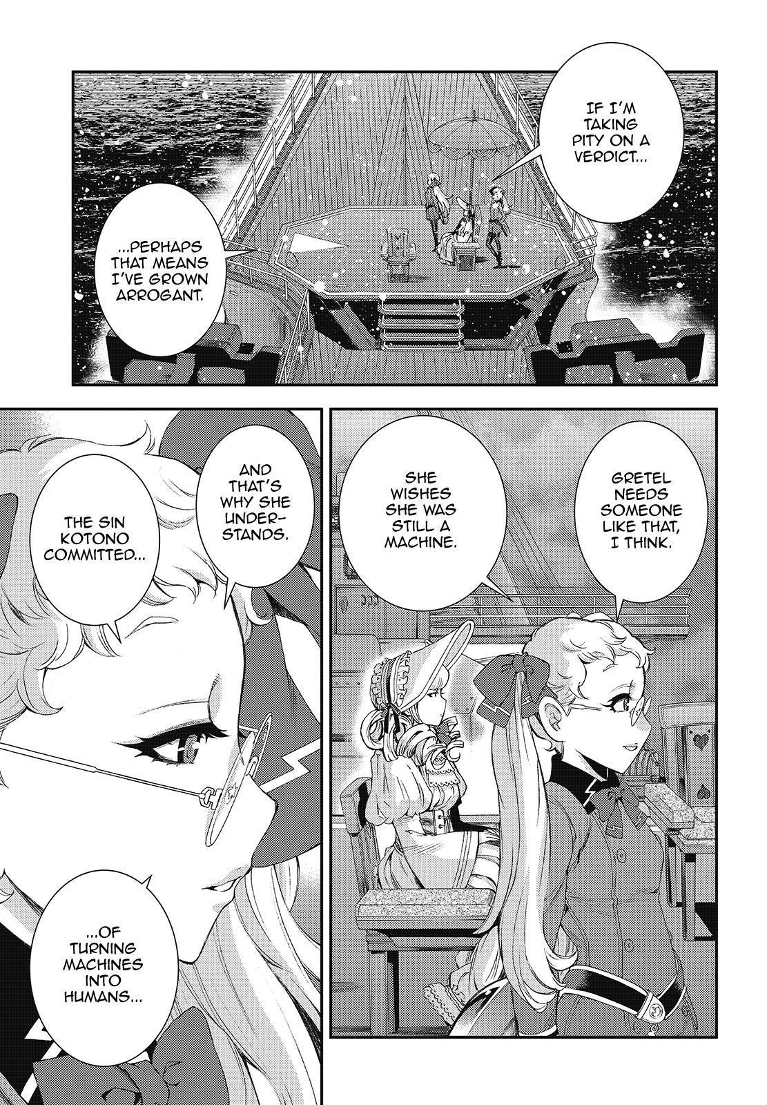 Aoki Hagane no Arpeggio Chapter 121 page 29 - Chapter 121