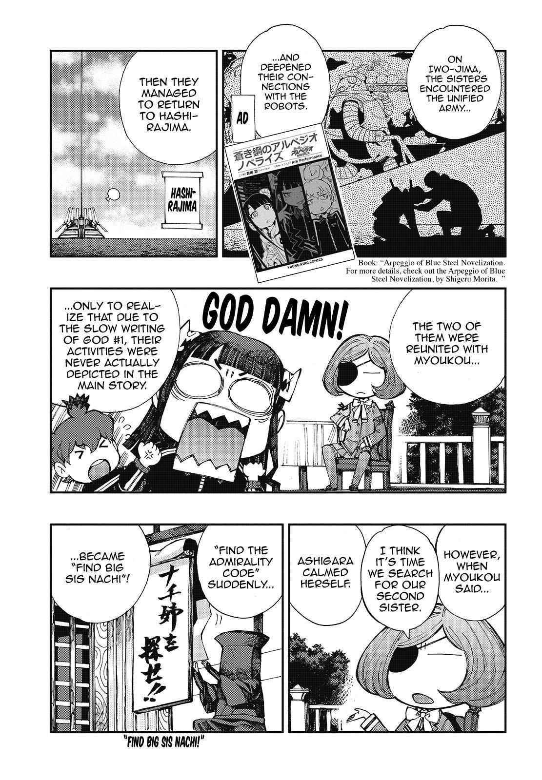 Aoki Hagane no Arpeggio Chapter 122 page 3 - Chapter 122