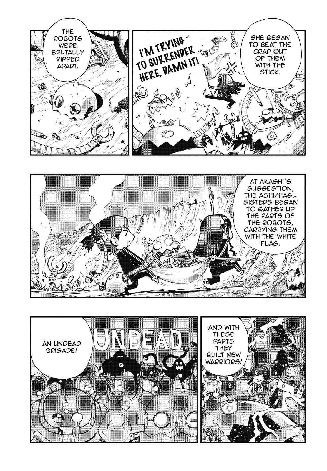 Aoki Hagane no Arpeggio Chapter 122 page 9 - Chapter 122