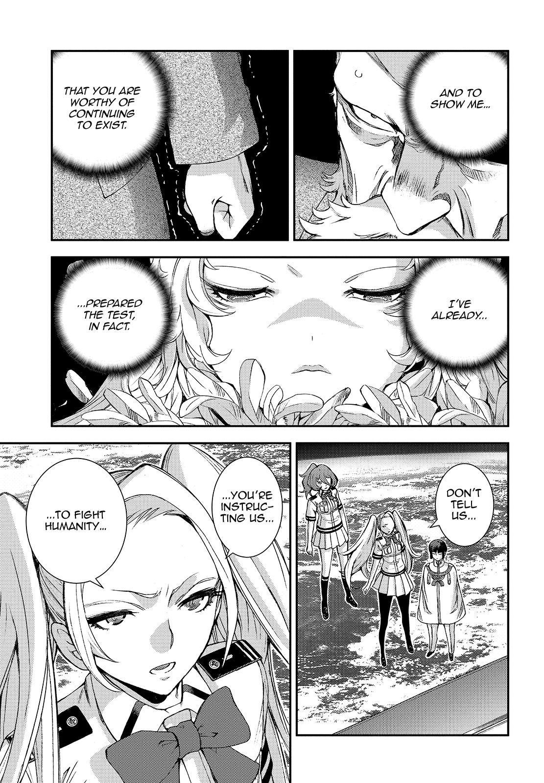 Aoki Hagane no Arpeggio Chapter 123 page 15 - Chapter 123