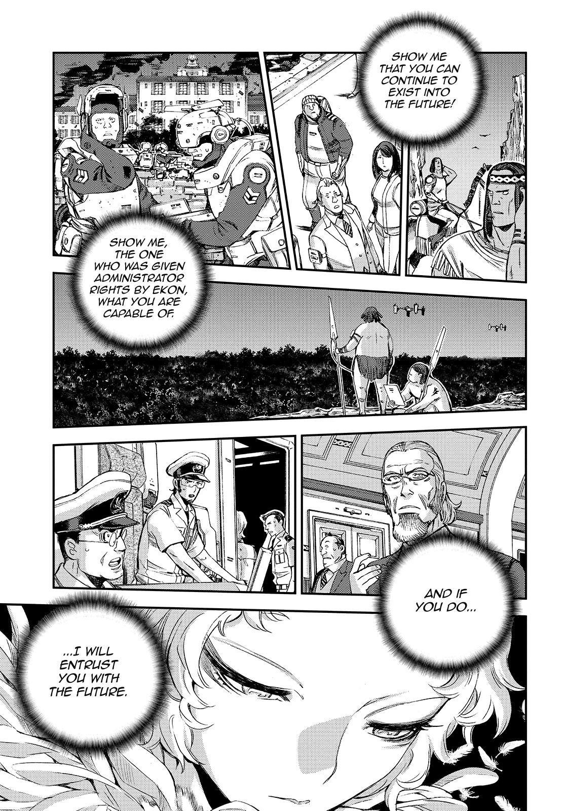 Aoki Hagane no Arpeggio Chapter 123 page 23 - Chapter 123
