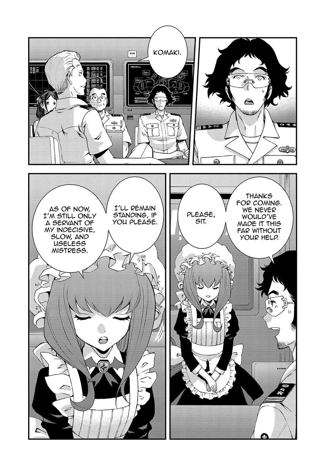 Aoki Hagane no Arpeggio Chapter 125 page 28 - Chapter 125