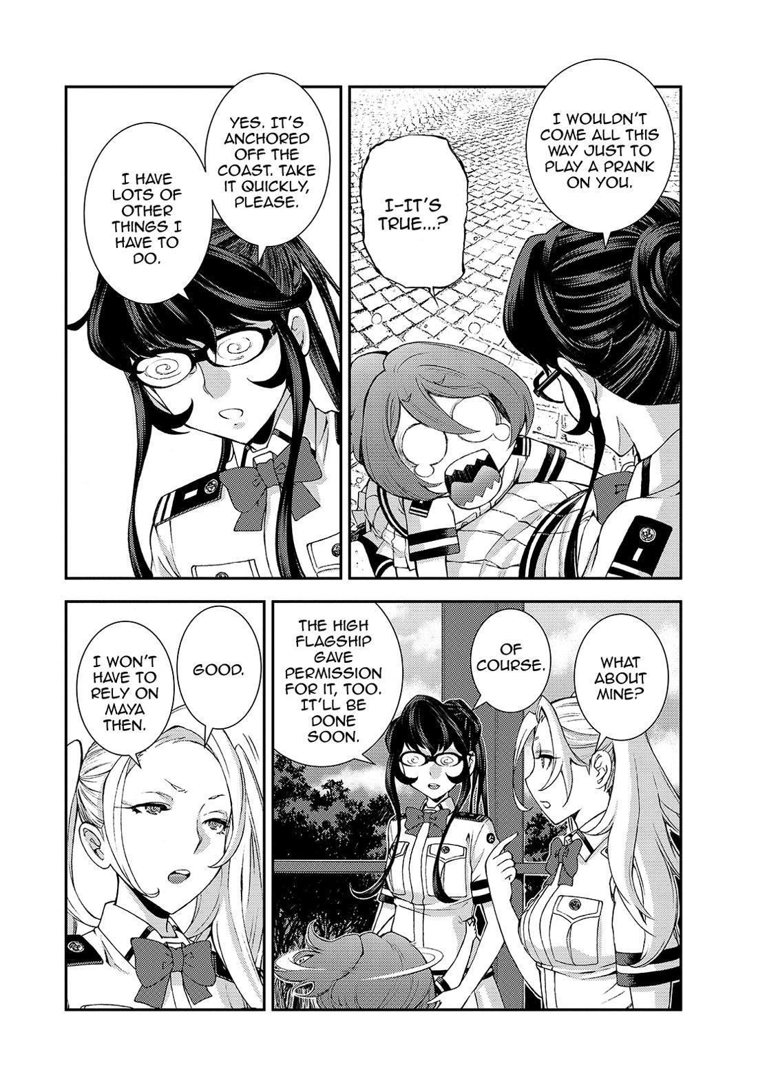 Aoki Hagane no Arpeggio Chapter 125 page 8 - Chapter 125