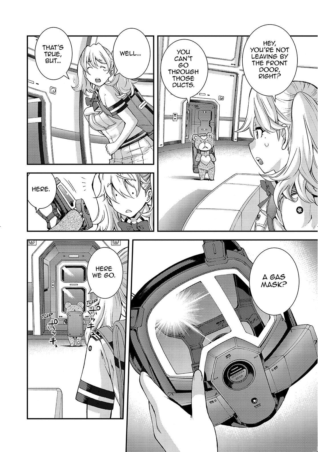 Aoki Hagane no Arpeggio Chapter 126 page 18 - Chapter 126