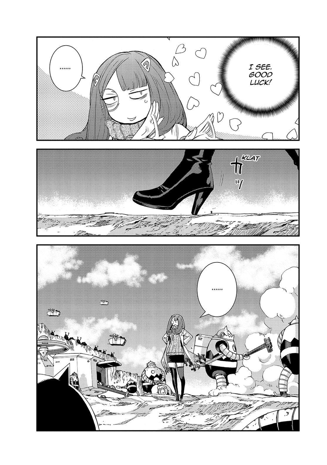 Aoki Hagane no Arpeggio Chapter 127 page 17 - Chapter 127