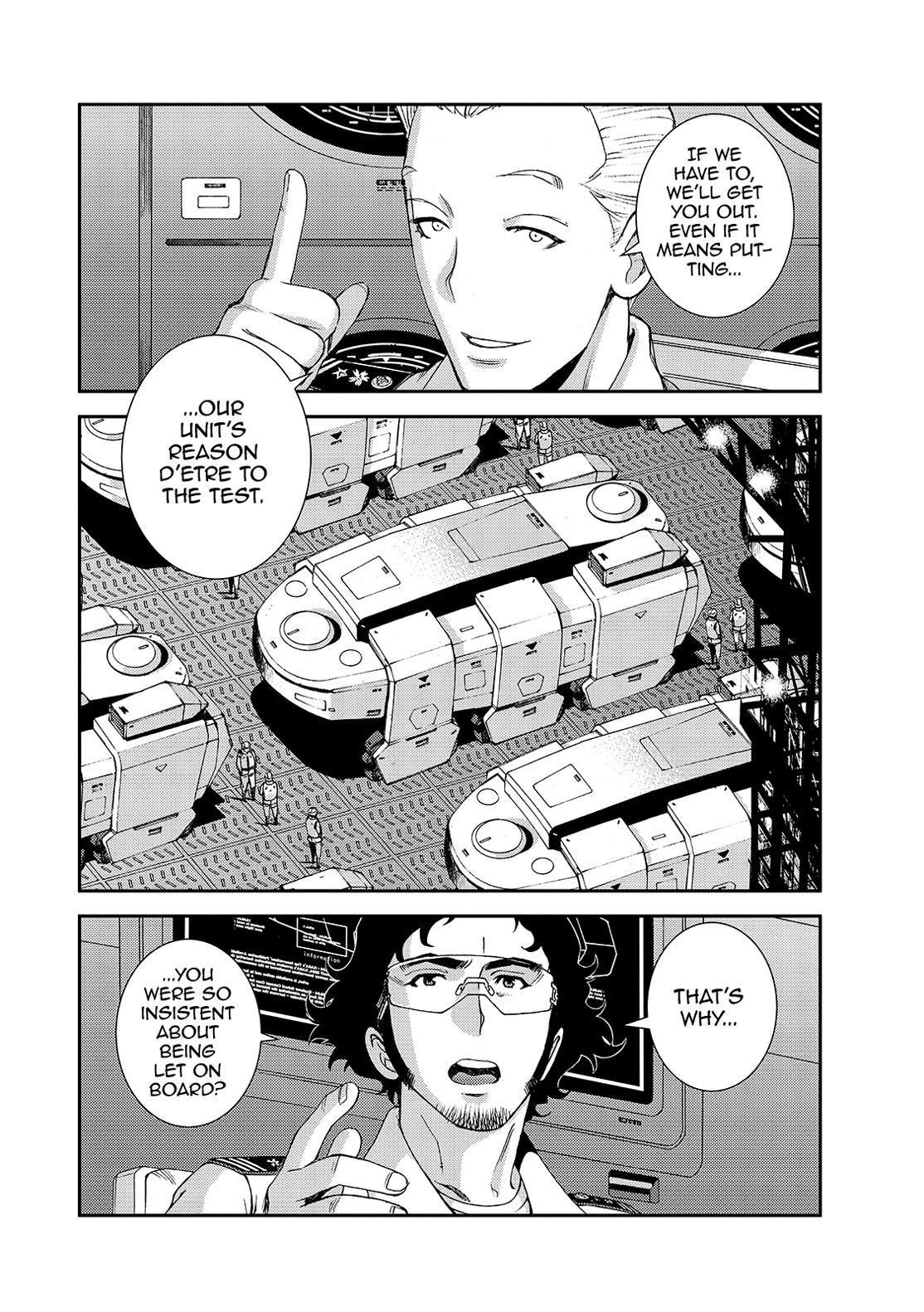 Aoki Hagane no Arpeggio Chapter 128 page 14 - Chapter 128