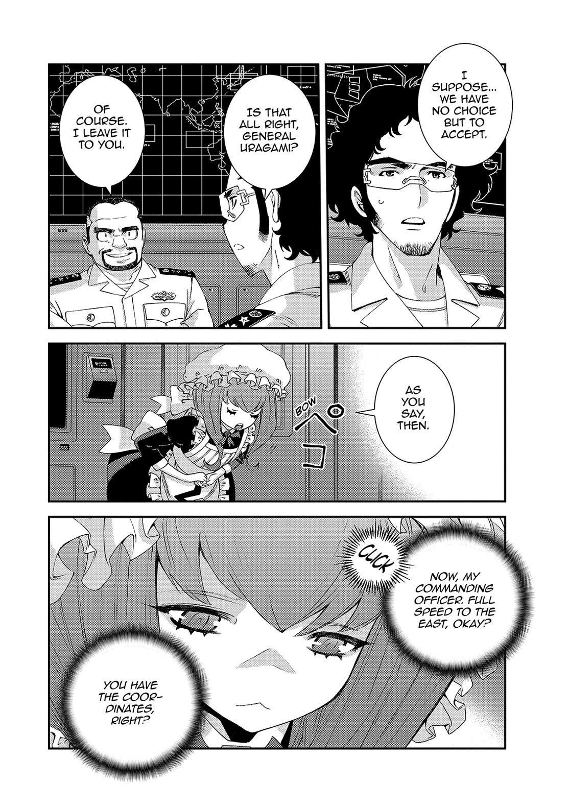 Aoki Hagane no Arpeggio Chapter 128 page 18 - Chapter 128