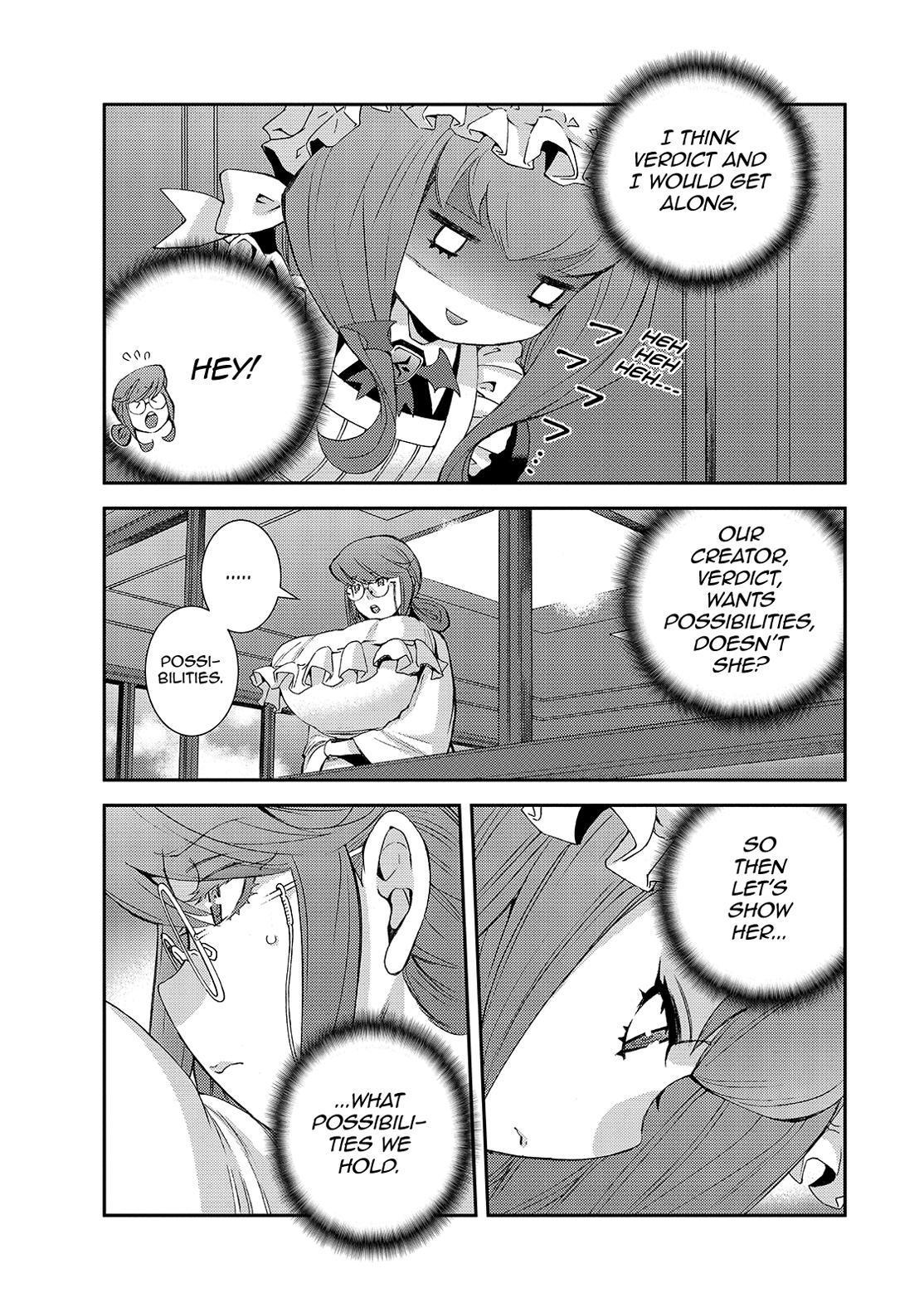 Aoki Hagane no Arpeggio Chapter 128 page 21 - Chapter 128