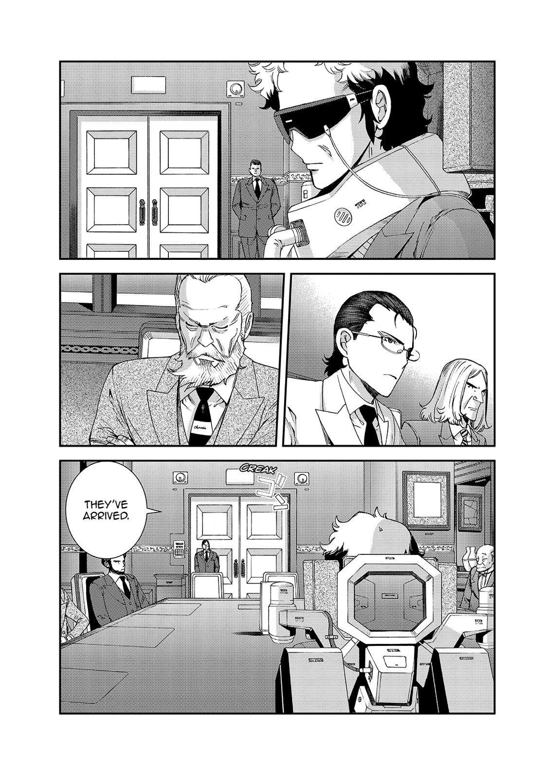 Aoki Hagane no Arpeggio Chapter 129 page 23 - Chapter 129