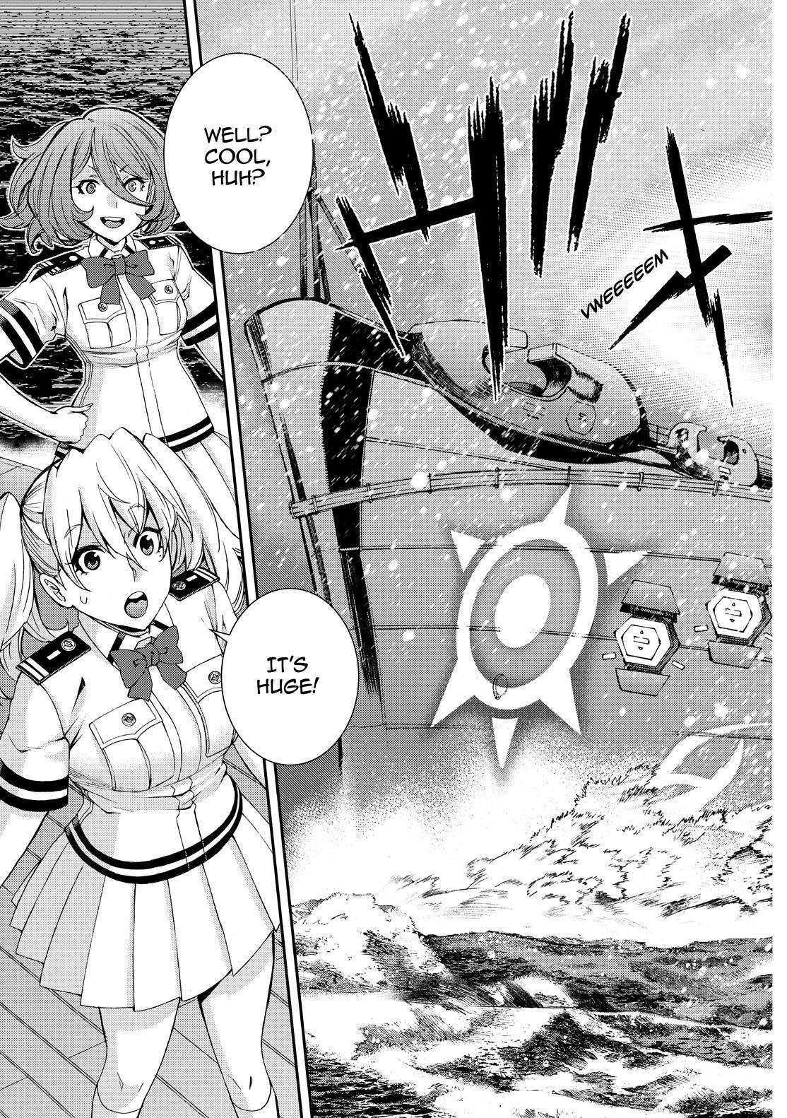 Aoki Hagane no Arpeggio Chapter 130 page 19 - Chapter 130