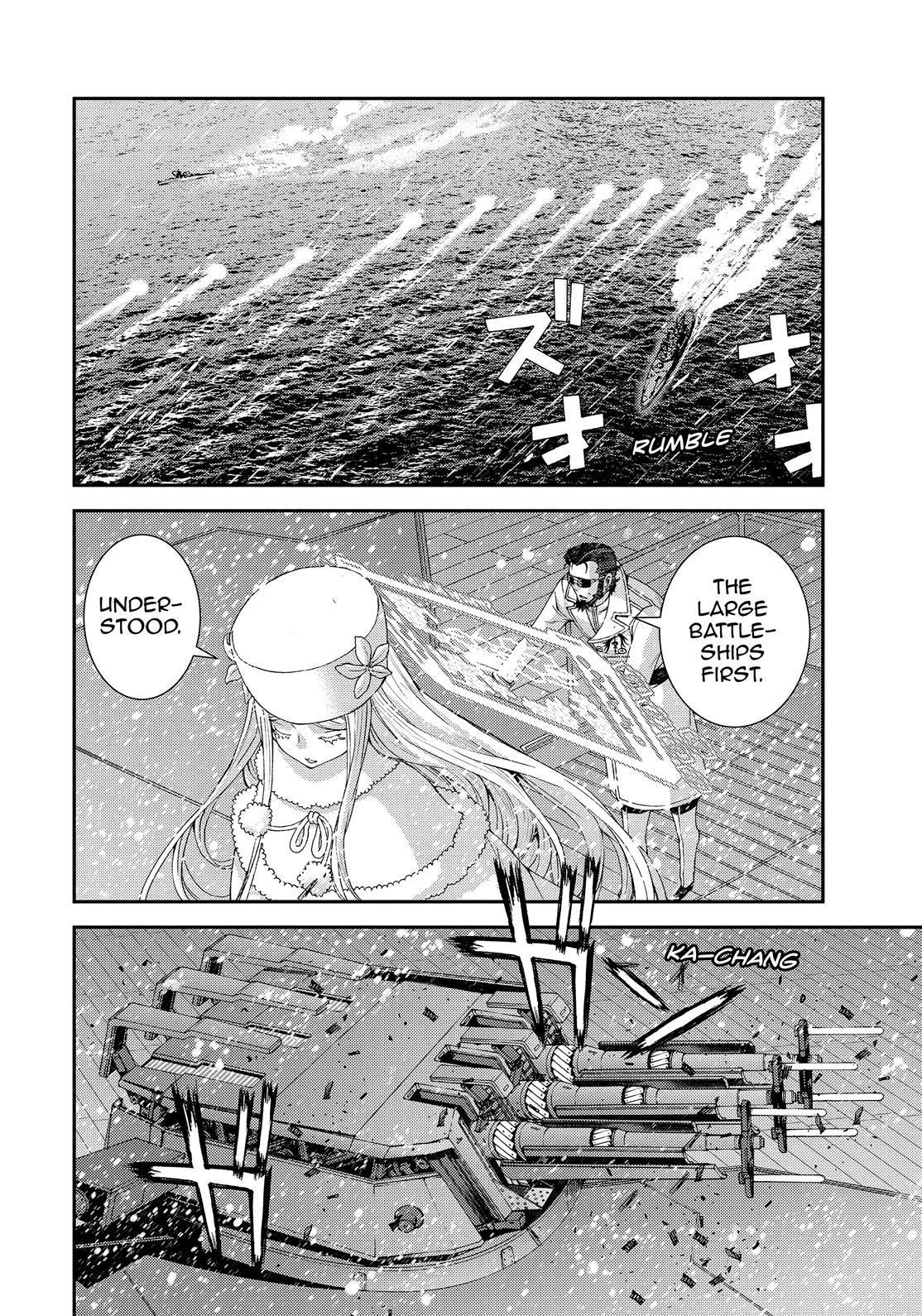 Aoki Hagane no Arpeggio Chapter 132 page 14 - Chapter 132