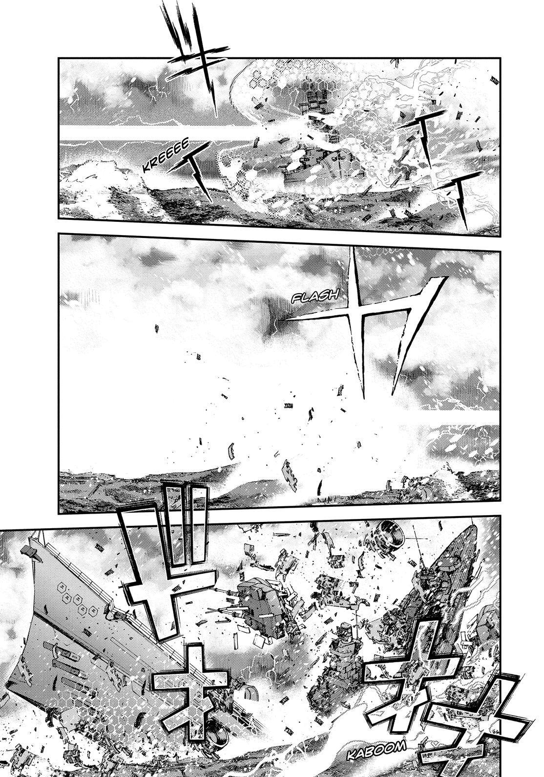 Aoki Hagane no Arpeggio Chapter 132 page 17 - Chapter 132