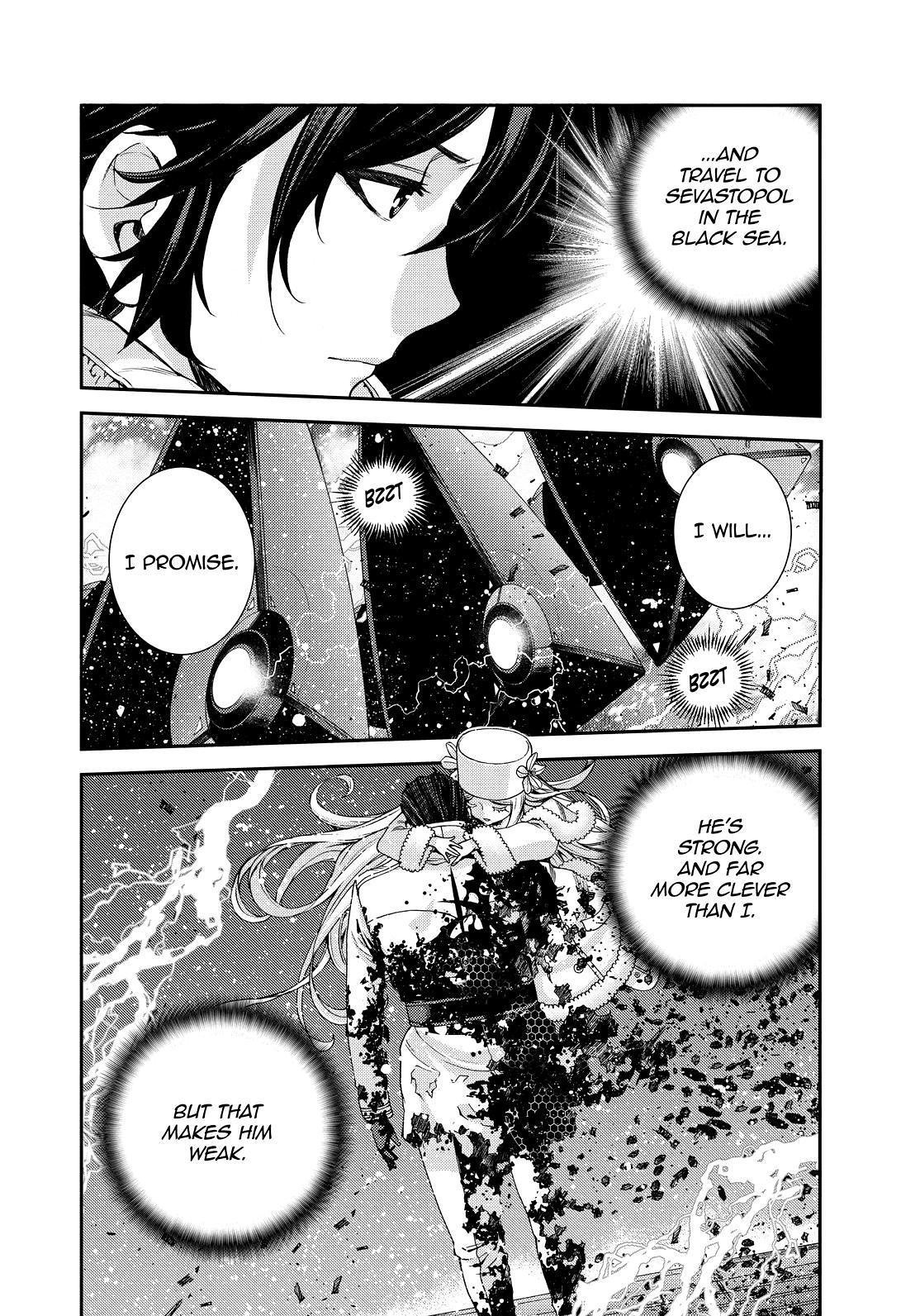 Aoki Hagane no Arpeggio Chapter 133 page 10 - Chapter 133