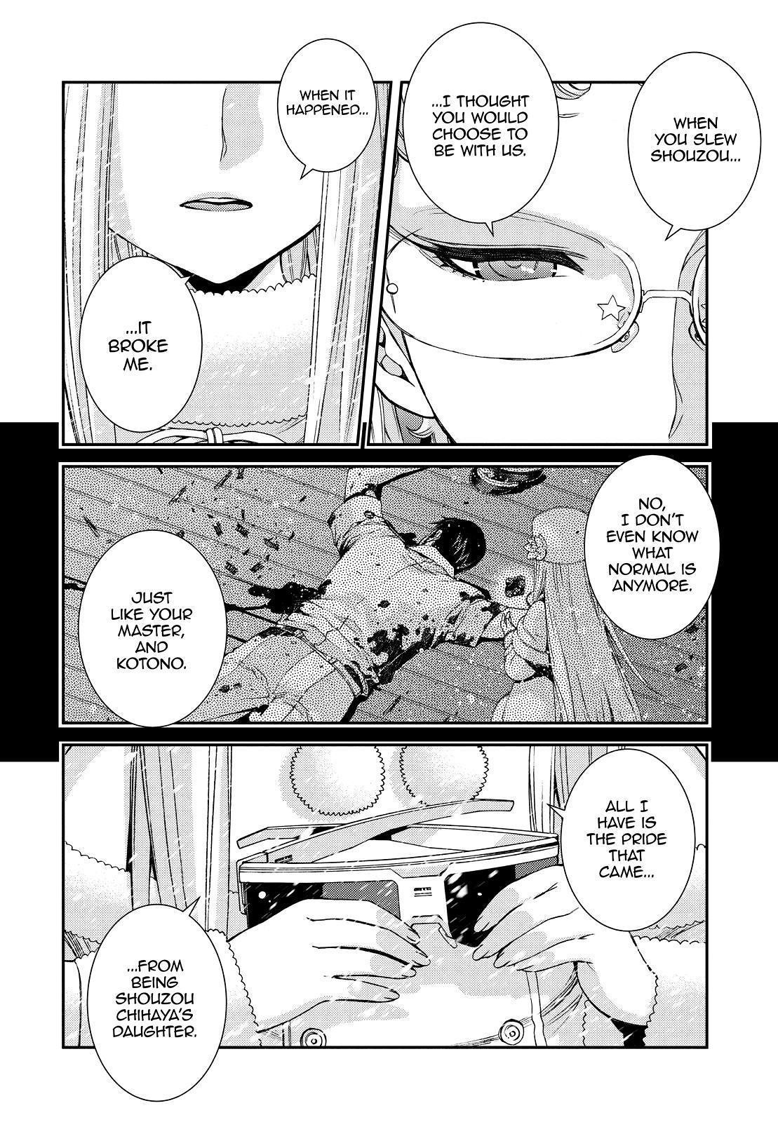 Aoki Hagane no Arpeggio Chapter 134 page 16 - Chapter 134