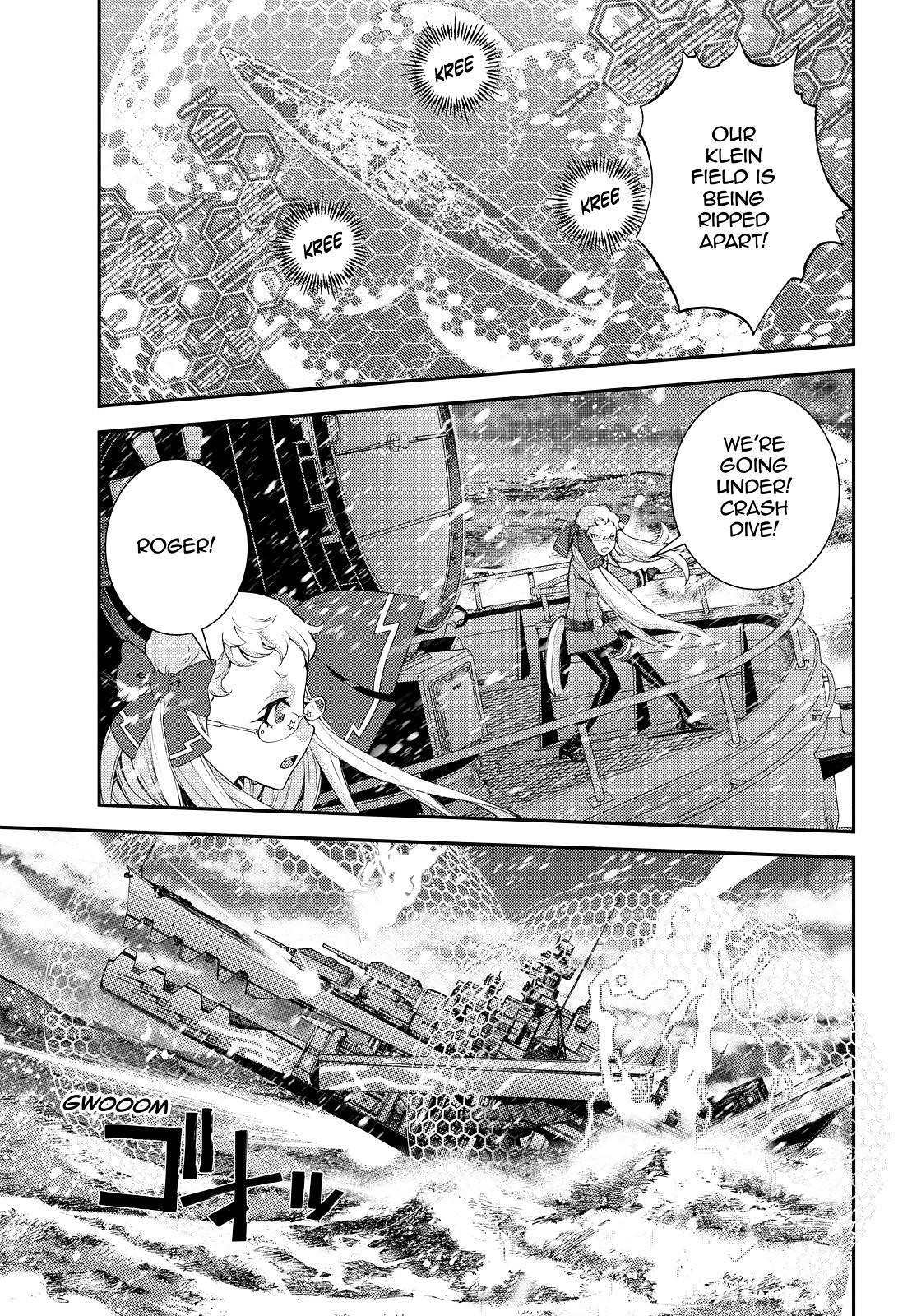 Aoki Hagane no Arpeggio Chapter 135 page 25 - Chapter 135