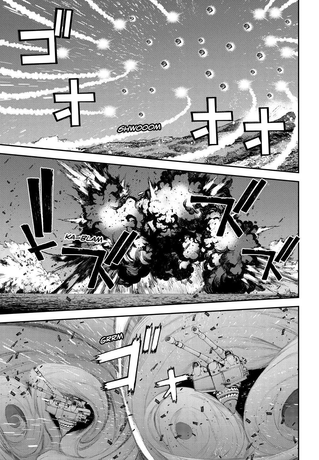 Aoki Hagane no Arpeggio Chapter 135 page 3 - Chapter 135