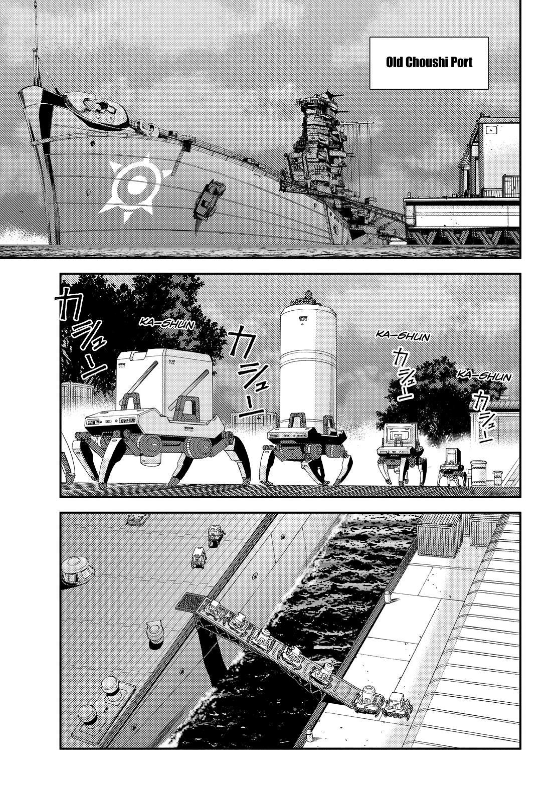 Aoki Hagane no Arpeggio Chapter 136 page 11 - Chapter 136